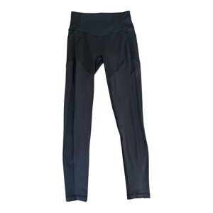 Lululemon Athlecs dark blue-green High-Waisted Leggings size 6